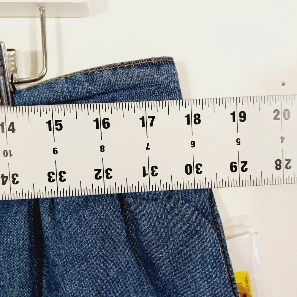 Westbound, NWT, Button Front Denim Tiered Skirt, Size PL, Country, Western - Picture 11 of 15